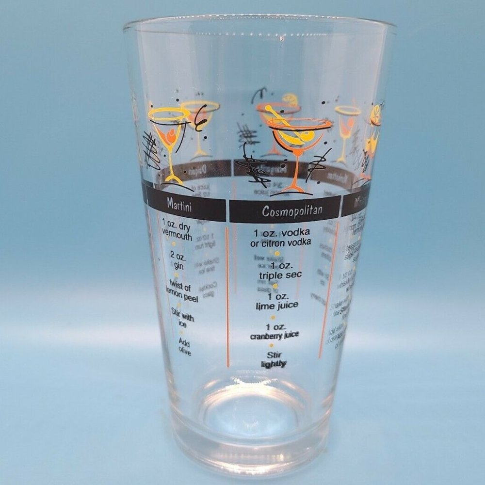 Libbey Mixed Drink Glass Recipe 16oz Barware Pub Bartender Glass Recipes Listed